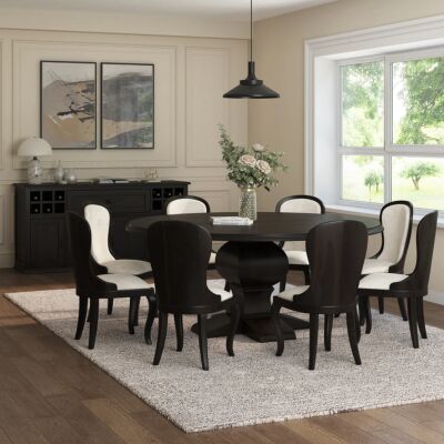 New York, Furniture, The Secret To Seating 10 People Comfortably At A Round Table!