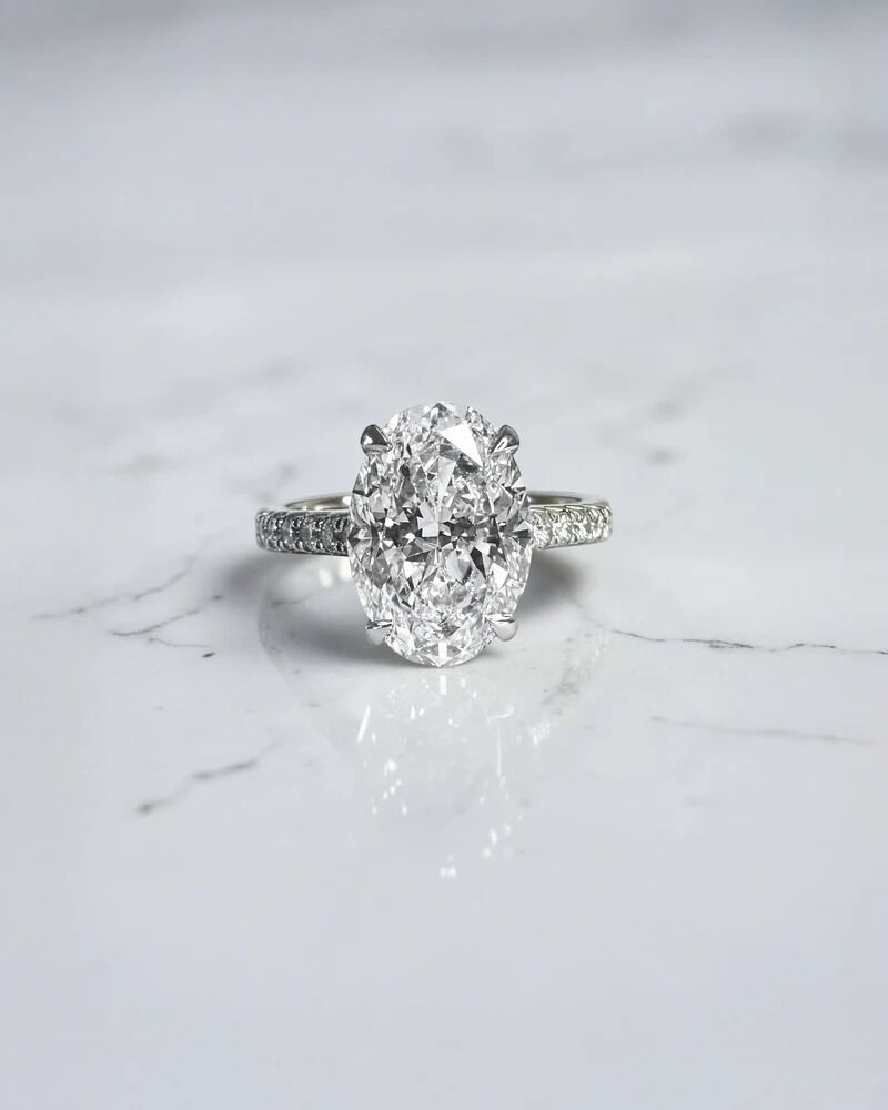 London, Jewelry, GBP 3250,  Lab Grown Diamond Engagement Ring Exceptional Brilliance