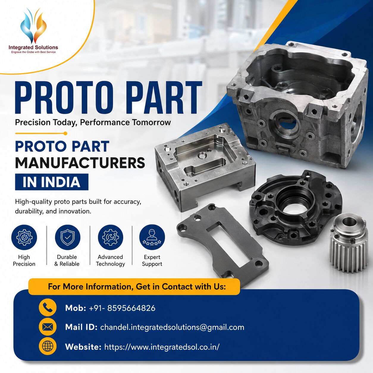 Gurugram, Wholesale Products, Proto Part Manufacturers &ndash; Precision Prototyping Solutions By Integrated Solutions