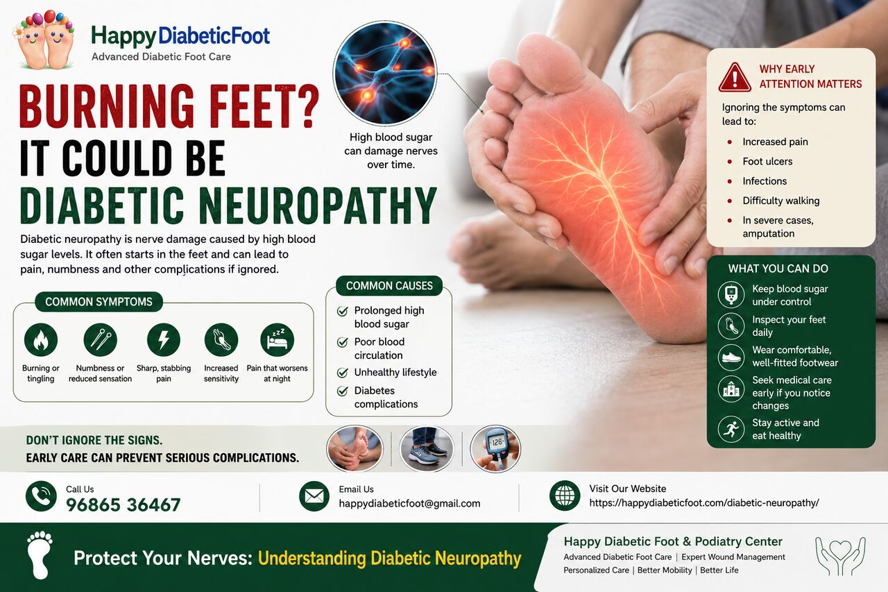 Mumbai, Health, Burning Feet? It Could Be Diabetic Neuropathy - Dr Uday Ravi