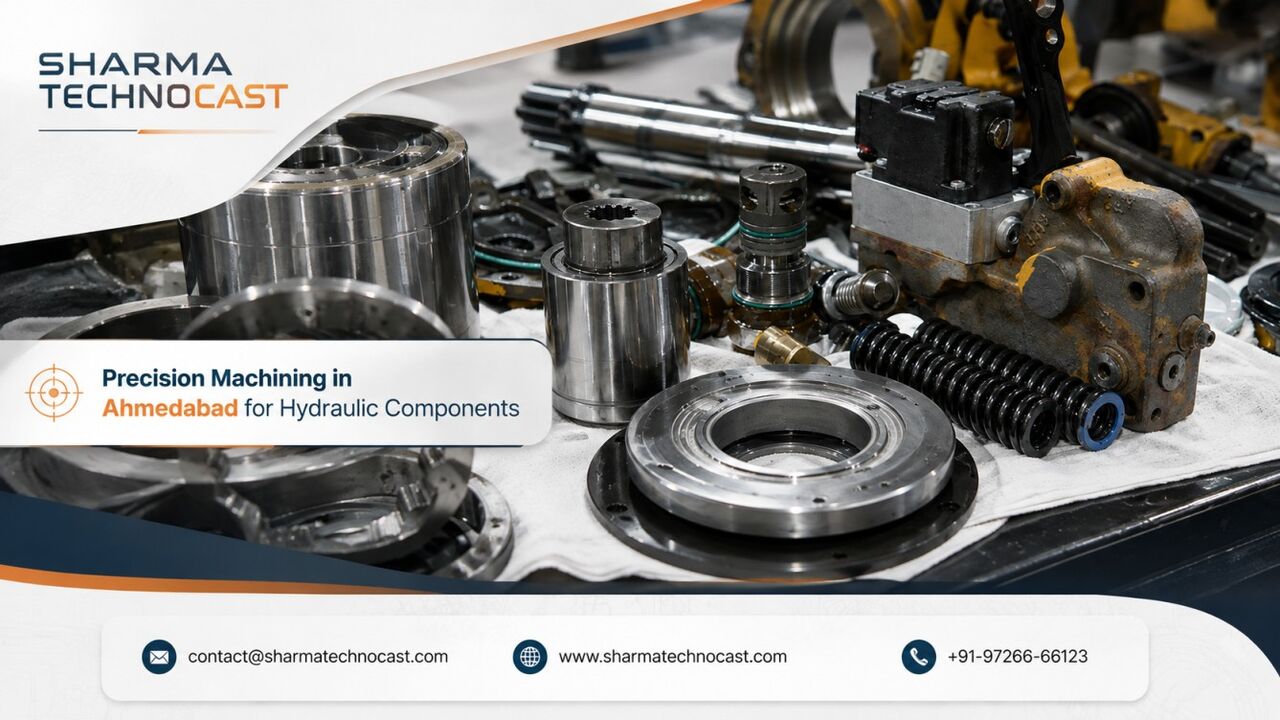 Ahmedabad, Business, Hydraulic Component Machining &ndash; Sharma Technocast