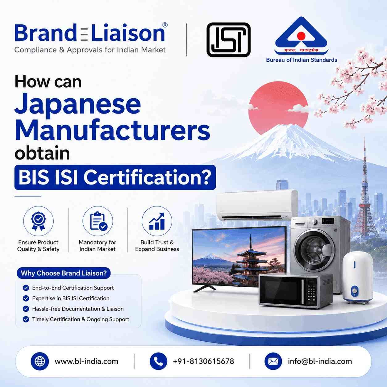Tokyo, Legal, How Can Japanese Manufacturers Obtain BIS ISI Certification?