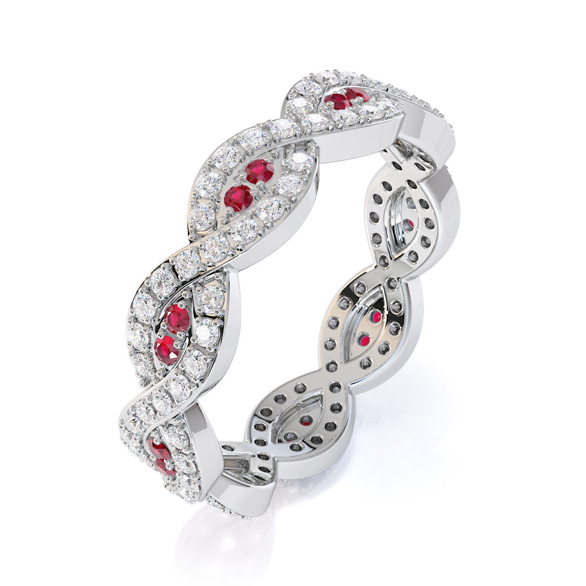 Mississauga, Jewelry, Ruby Eternity Rings