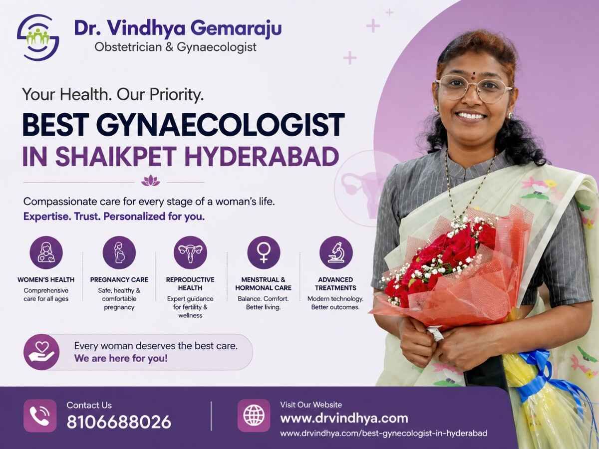 Hyderabad, Health, Trusted Gynaecologist In Shaikpet Hyderabad &ndash; Dr. Vindhya Gemaraju