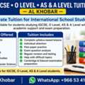 IGCSE /O LEVEL &bull; AS & A LEVEL TUITION/AL KHOBAR /Expert Academic & Exam Support