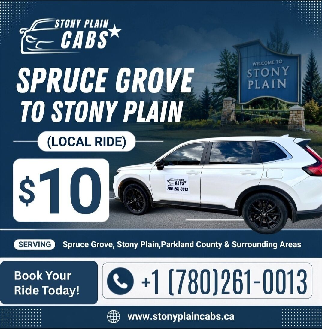 Toronto, Travel, Stony Plain Cabs: Convenient Transportation For Every Journey