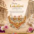 INR 58,  HS925 Timeless Lakshmi Temple Jewellery Necklace Set | Gold Plated 925 Silver