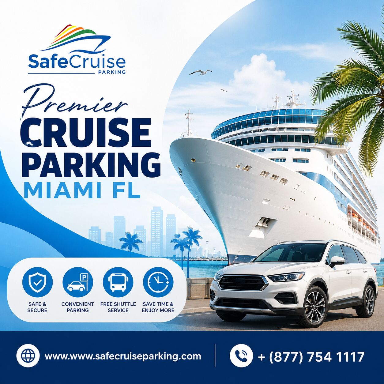 Miami, Business, Looking For Cruise Parking In Miami, FL? Choose Safe Cruise Parking