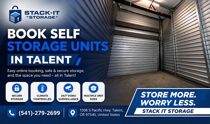 New York, Real Estate, Book Self Storage Units In Talent For Easy, Secure Storage