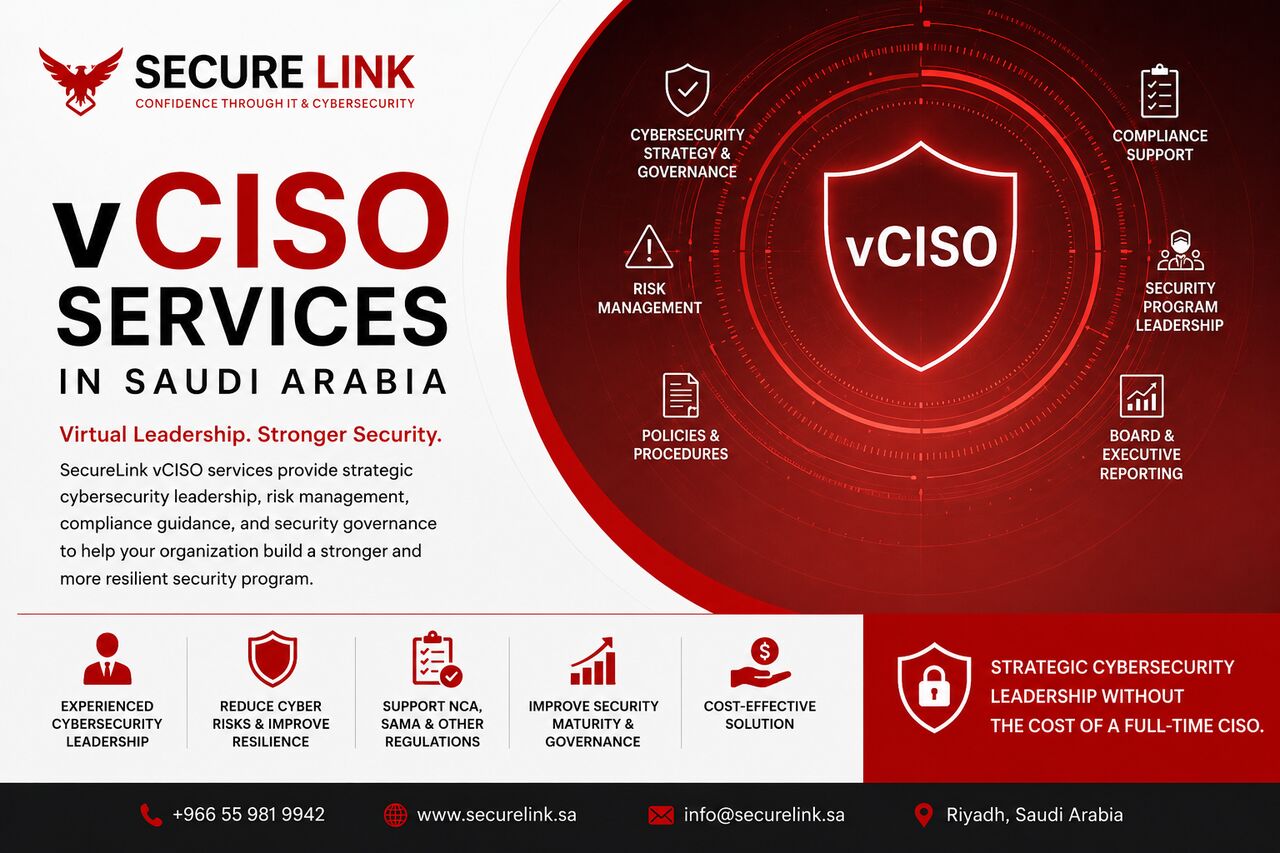 Riyadh, Business, VCISO Services In Saudi Arabia | Virtual CISO & Cybersecurity Consulting