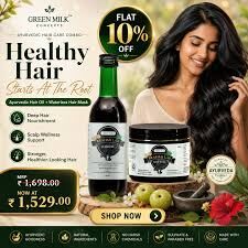Chennai, Health & Beauty Items, INR 799,  Green Milk Concepts | Ayurvedic Hair Care & Natural Wellness Brand