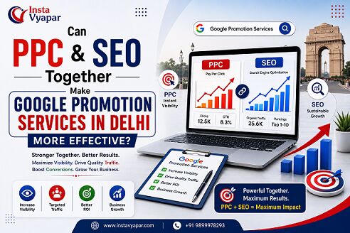 New Delhi, Marketing, Can PPC And SEO Together Make Google Promotion Services In Delhi More Effective?