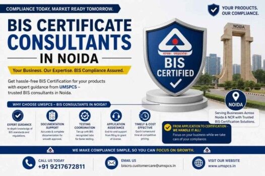 New Delhi, Legal, How Can I Find Reliable BIS Certification Consultants In Noida?