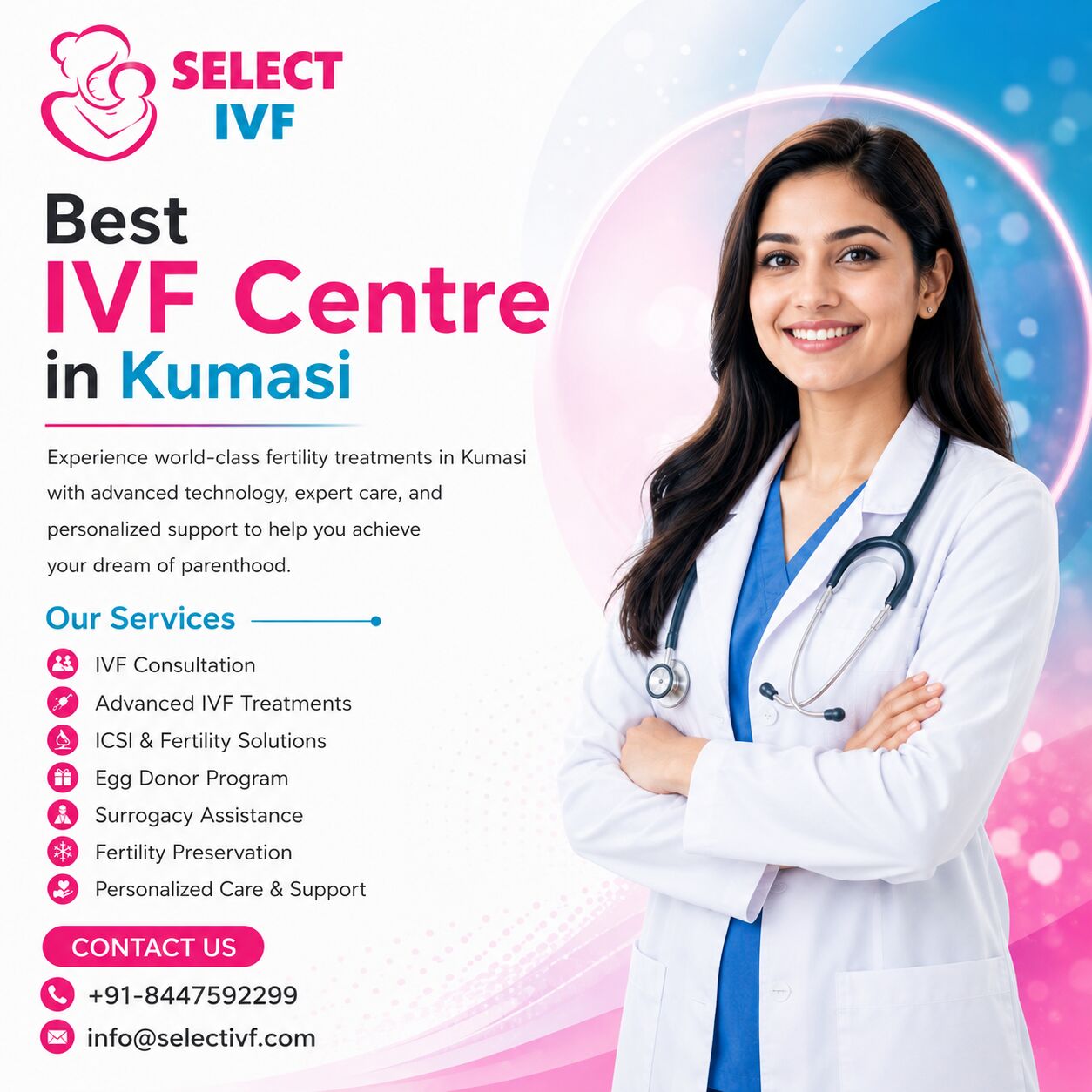 Dubai, Health, Best IVF Centre In Kumasi