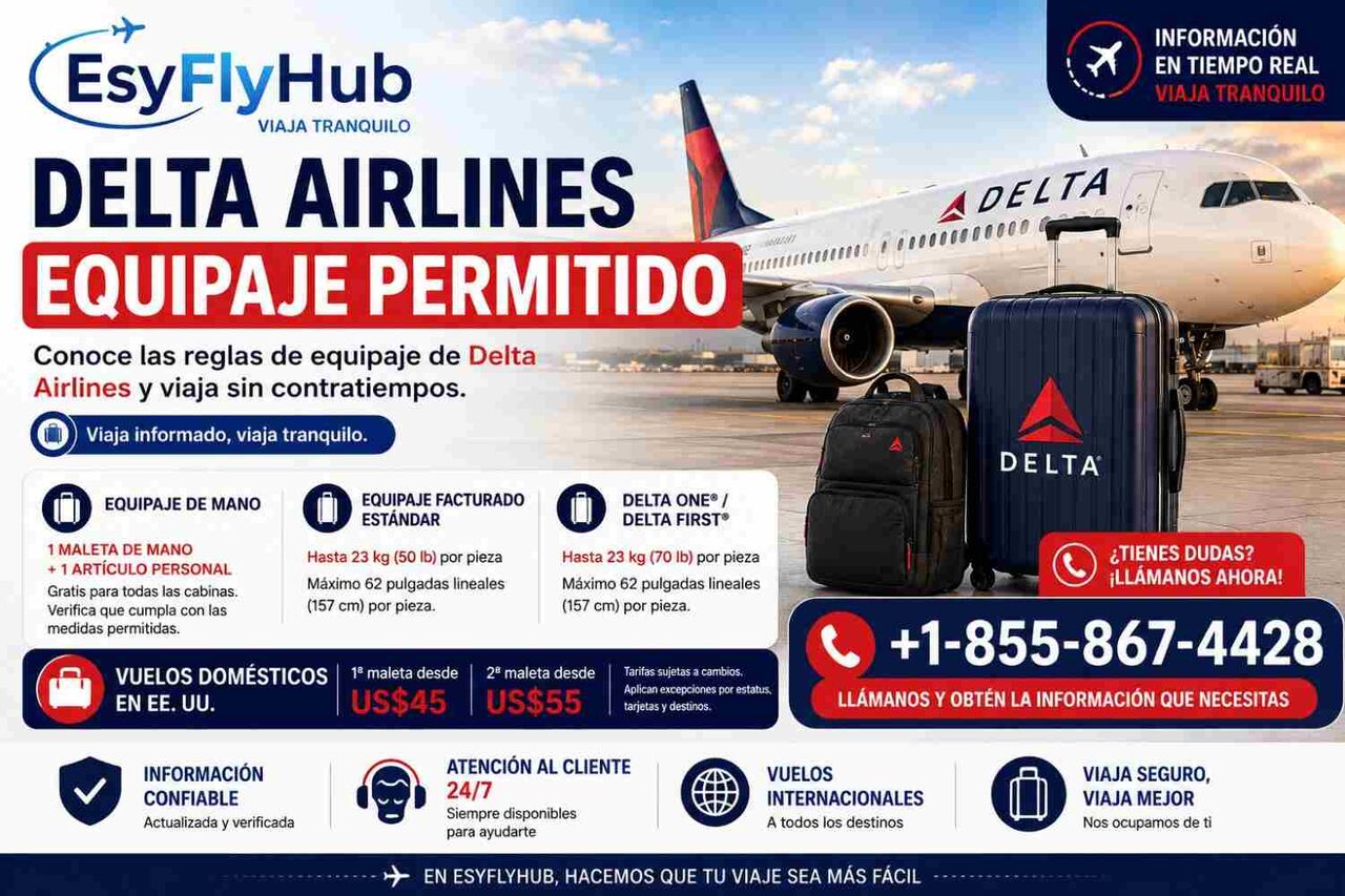New York, Travel, ¿Qué Debes Saber Sobre El Equipaje Permitido De Delta Airlines?