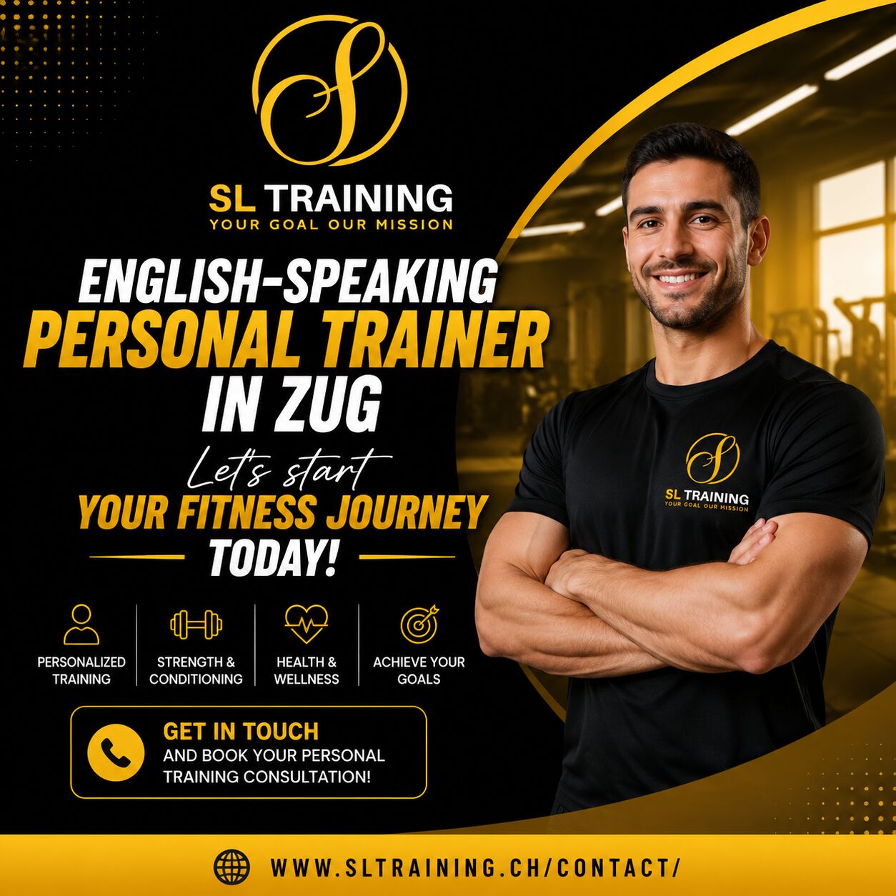Geneva, Health, English-Speaking Personal Trainer In Zug &ndash; Your Personal Training Adventure Starts Right H