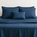 INR 1499,  Shop Blue Handloom Cotton Bed Sheet