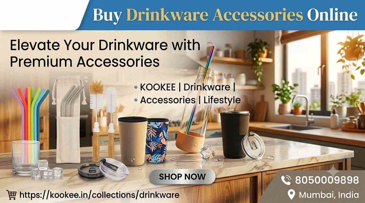 Mumbai, Household Items, INR 535,  The Comfort Of A Great Sip: Accessories To Humanize Your Hydration