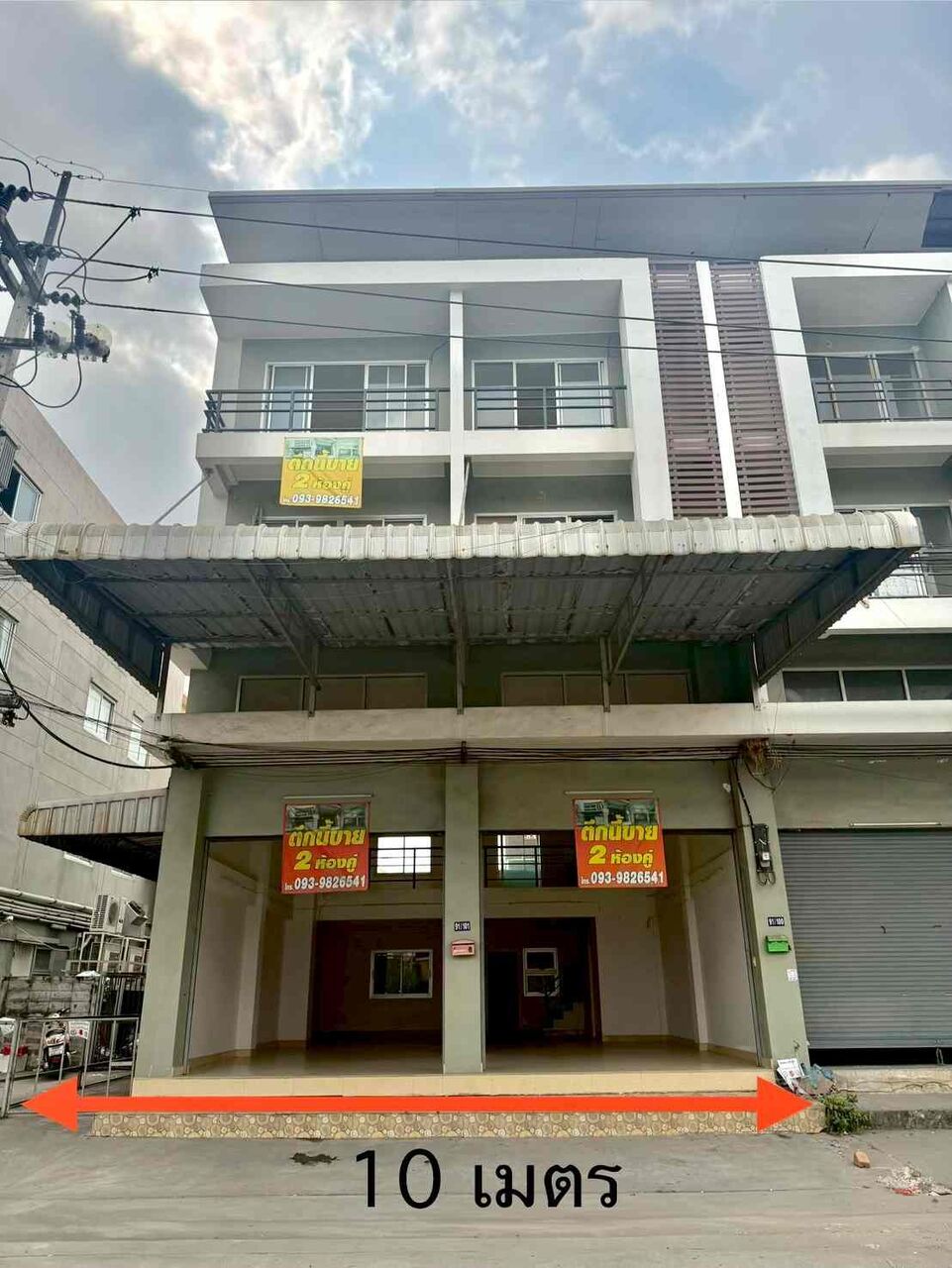 Bangkok, Real Estate For Sale, THB 11900000,  2 BR,  50 Sq. Feet,  ขายอาคารพาณิชย์ 2 คูหา 3 ชั้น พร้อมชั