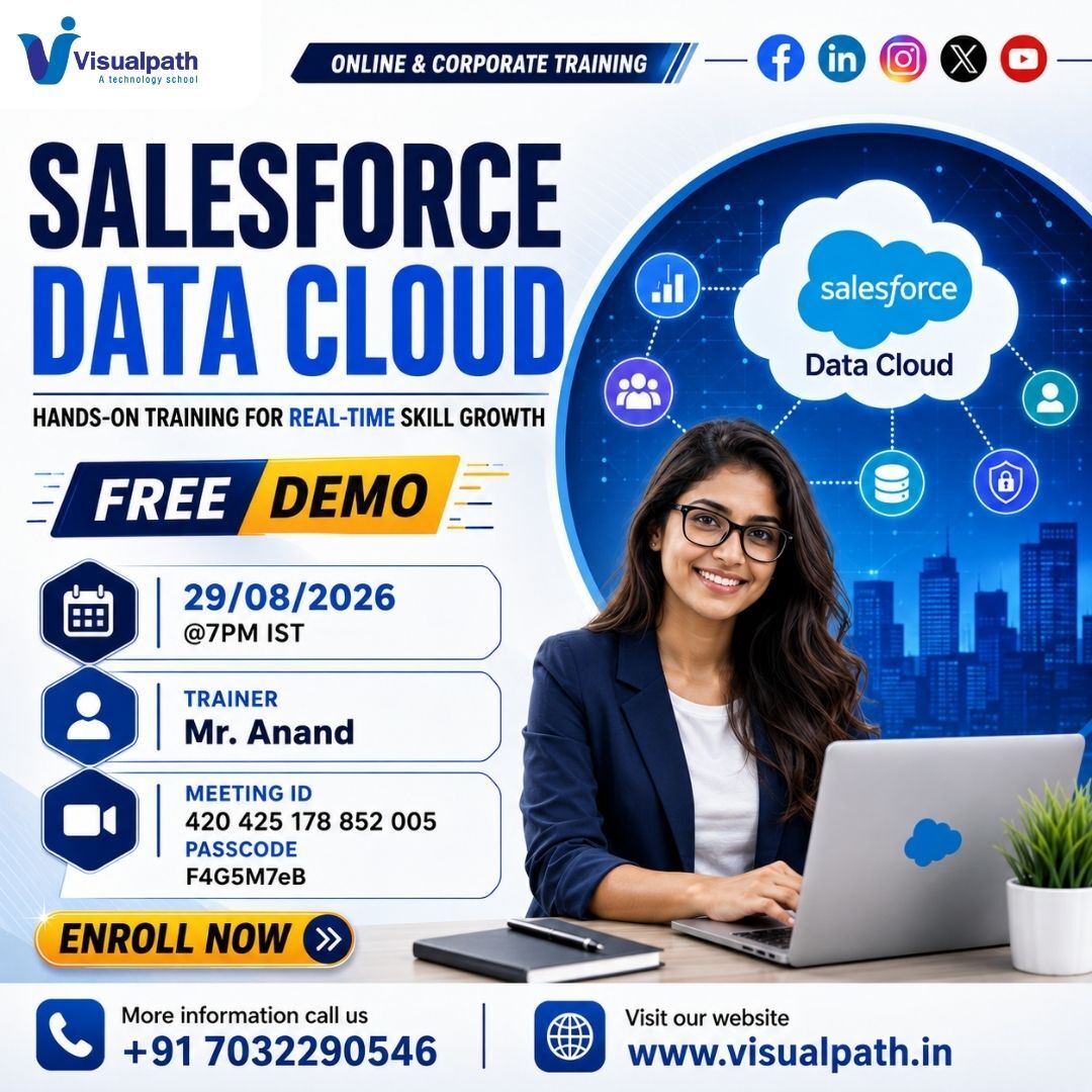 Hyderabad, Lessons Offered, FREE Salesforce Data Cloud Online Demo &ndash; Join Now!
