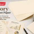 Ivory Sheet Paper For Printing, Invitations & Office Use | Neelgagan
