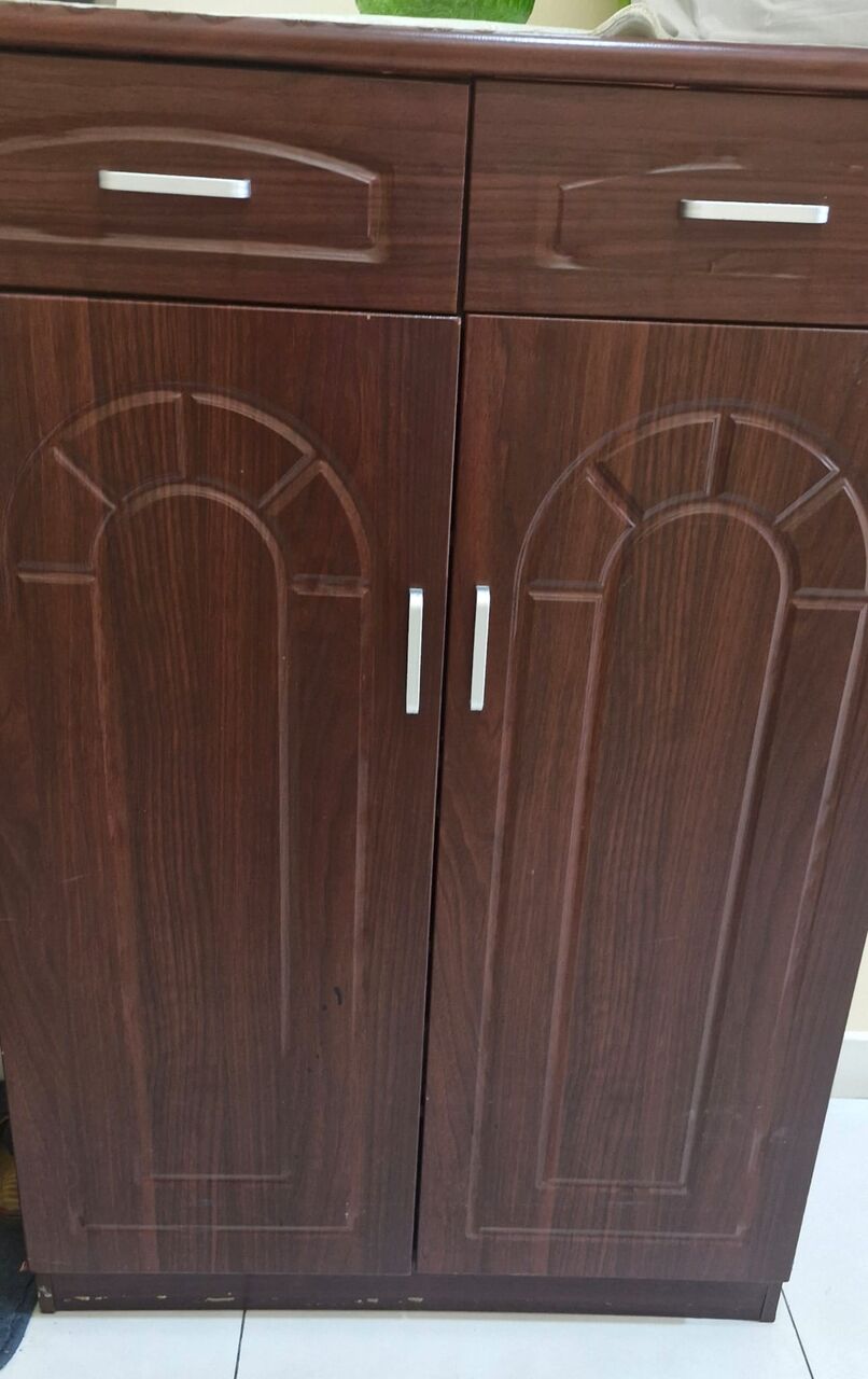 Segaya, Furniture, BHD 14,  Shoe Rack For Sale, Excellent Condition Brown Colour