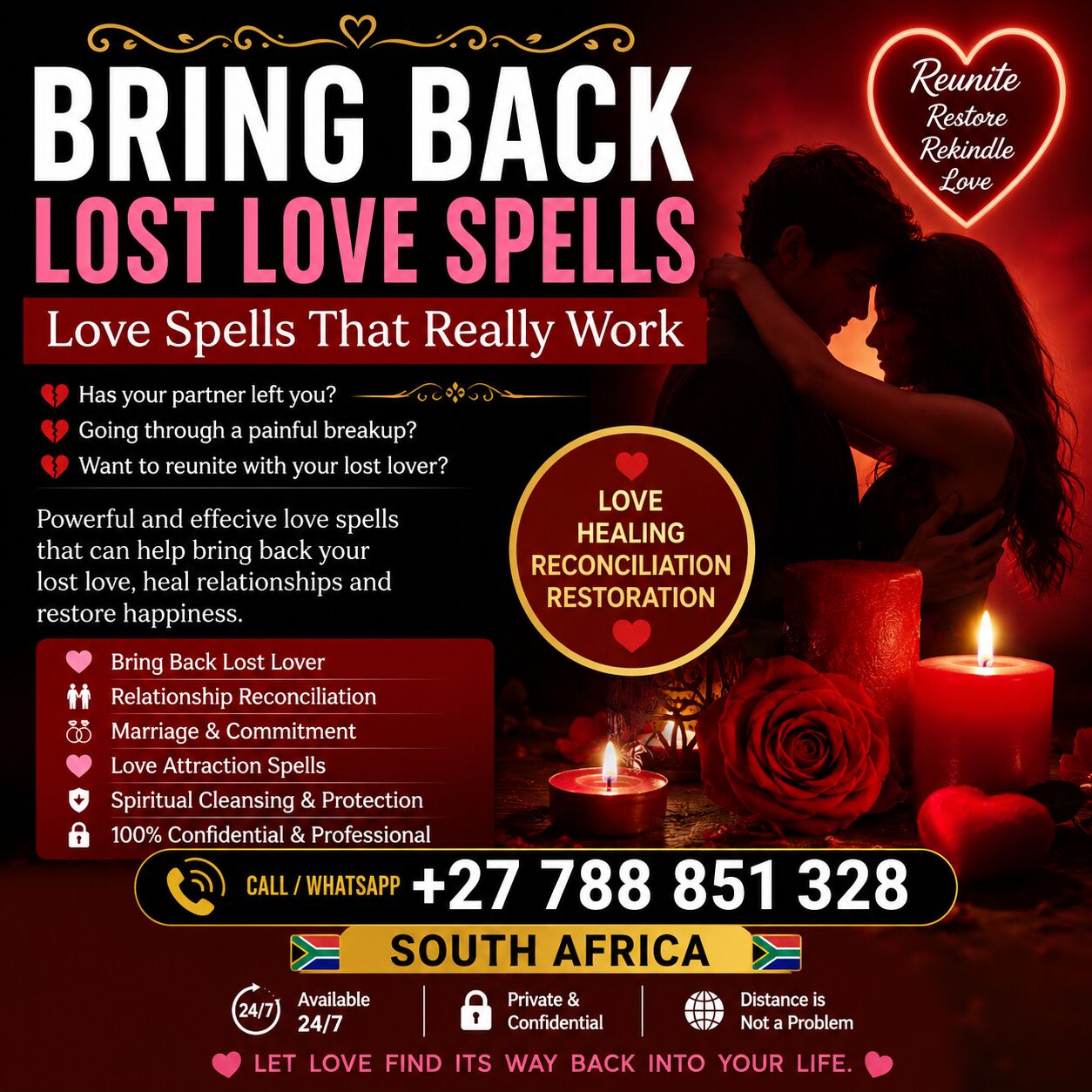 Geneva, Health, BRING BACK LOST LOVE & HEAL YOUR RELATIONSHIP