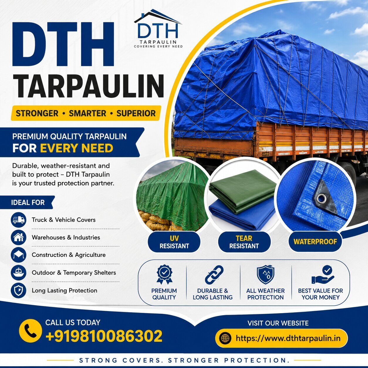 New Delhi, Materials, INR 5000,  Tarpaulin Manufacturers In Delhi