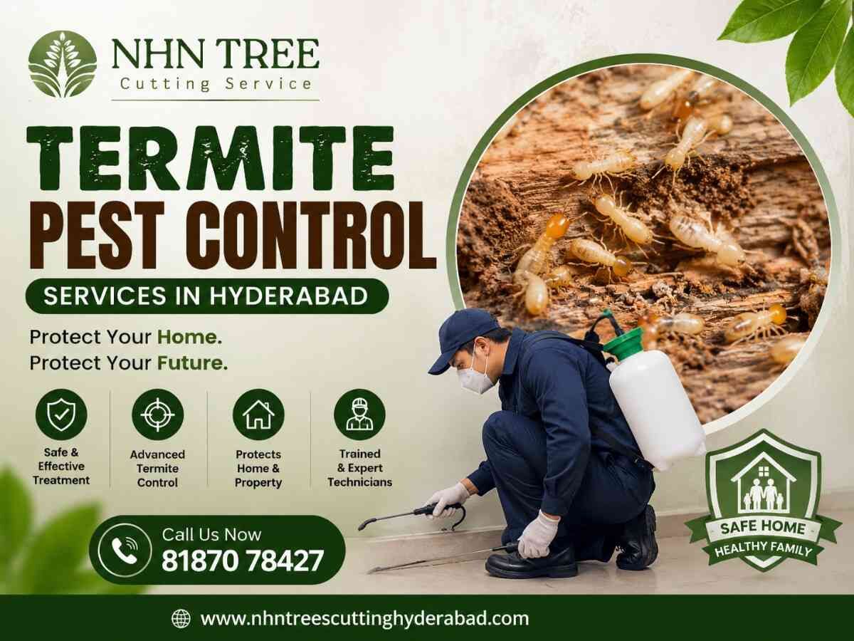 Hyderabad, Farm/Garden, Affordable Termite Control Service In Hyderabad