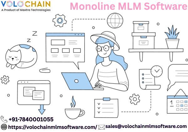 Noida, Software Development, Modern Monoline MLM Software For Organized Network Marketing | Volochain