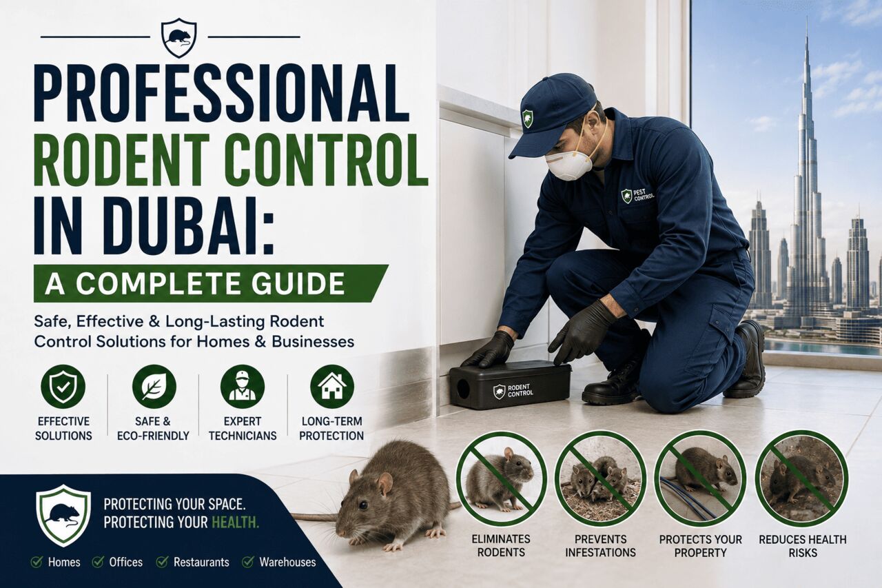 Dubai, Pest Control, Professional Rodent Control In Dubai: A Complete Guide
