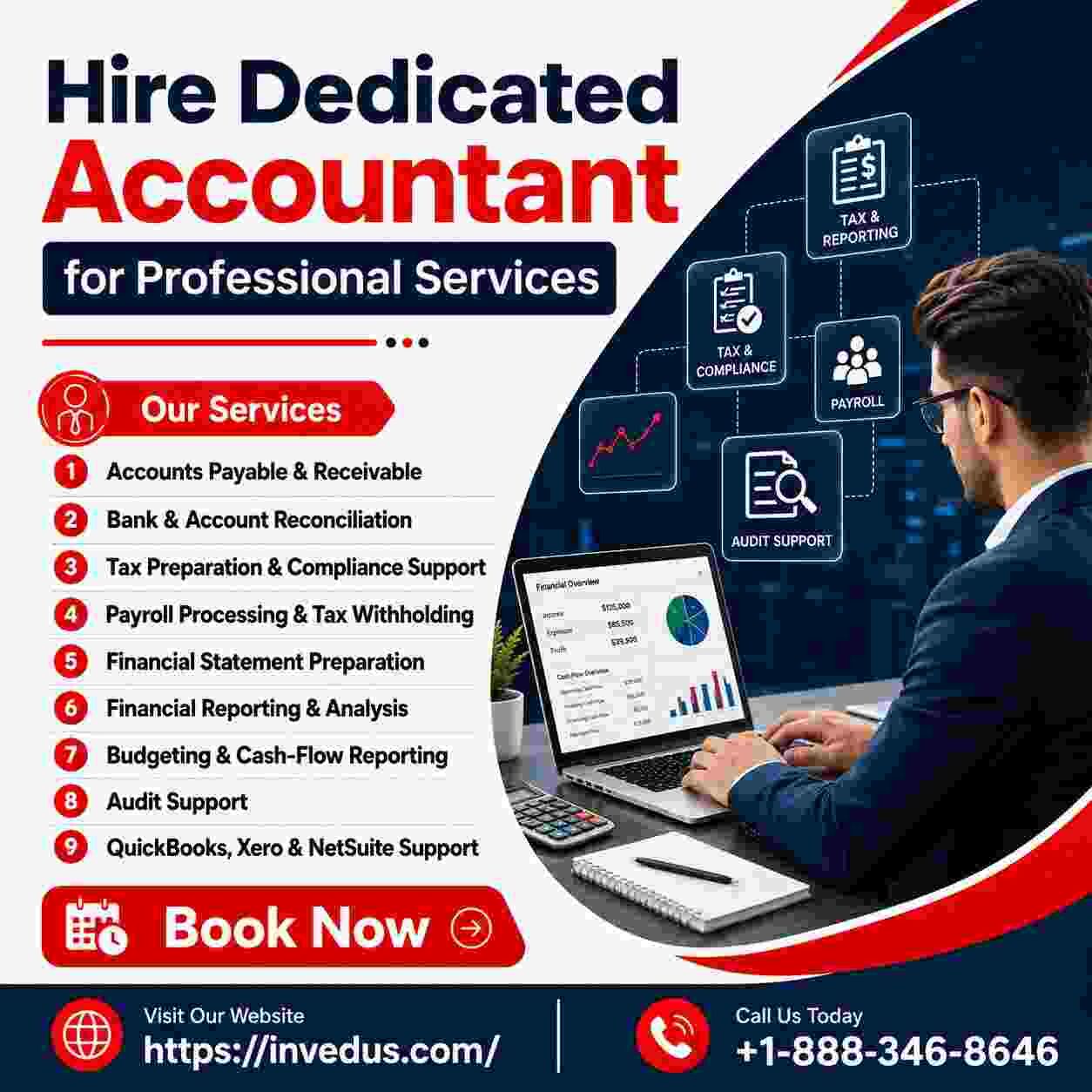 New York, Financial, Hire Dedicated Accountant For Reliable Support