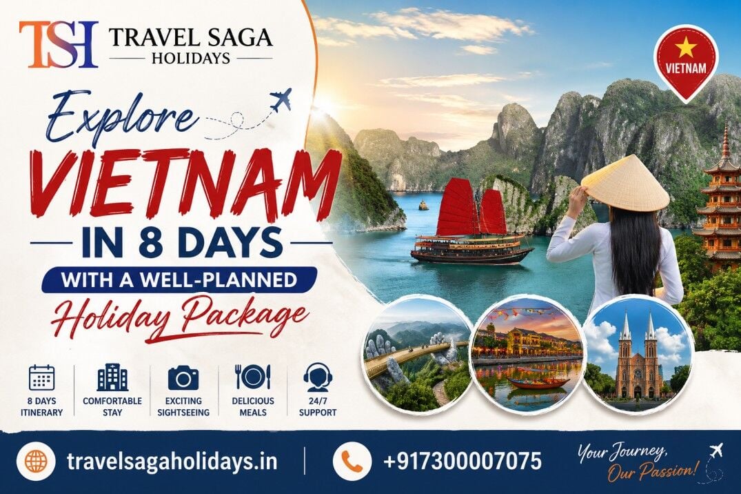 Jaipur, Travel, Explore Vietnam In 8 Days With A Well-Planned Holiday Package