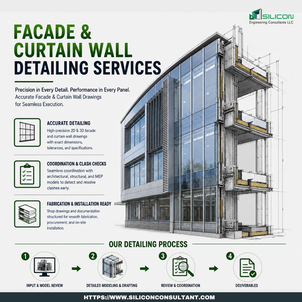 Austin, Construction, Get The Best Facade Detailing Services San Antonio For AEC Projects, USA