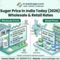 INR 25,  Sugar Price In India Today 2026: Wholesale & Retail Rates