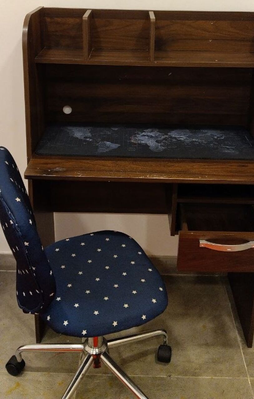 Al Aziziyah, Furniture, SAR 200,  Child Study Desk With Swivel Chair