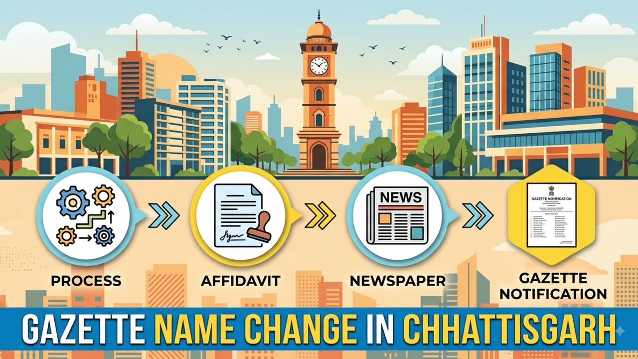 New Delhi, Legal, Apply For Gazette For Name Change Service In Chhattisgarh Online