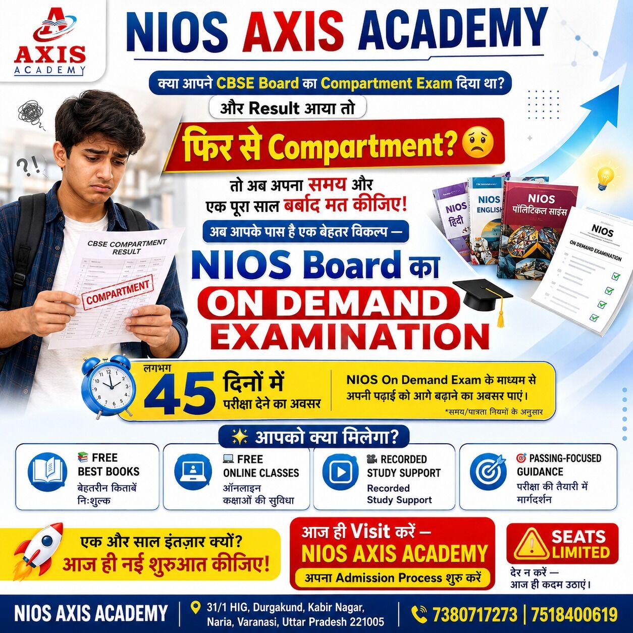 Mumbai, Lessons Offered, NIOS Admission & Coaching Center In Varanasi | NIOS Axis Academy