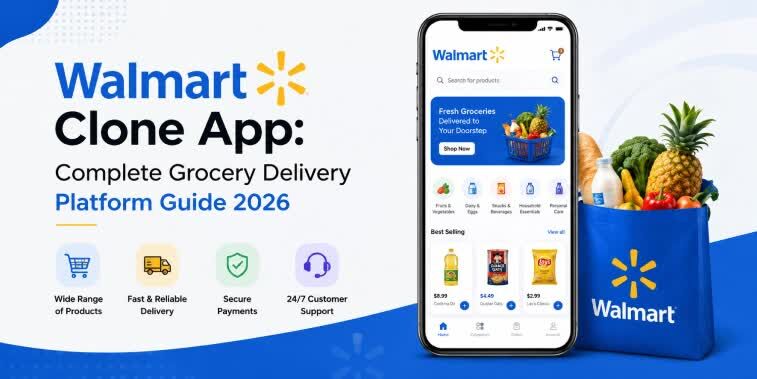 Navi Mumbai, Computer, Walmart Clone App: Complete Grocery Delivery Platform Guid