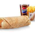 Split Meal Garlic Chicken And Potato Wrap | Shawarmer