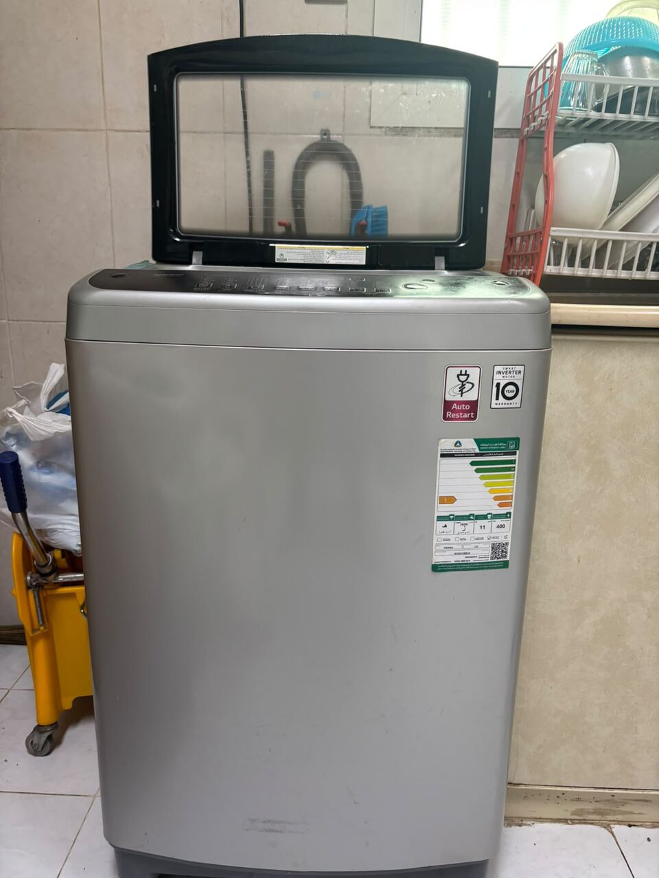 Jubail, Appliances, SAR 1500,  LG Automatic Washing Machine 11kg