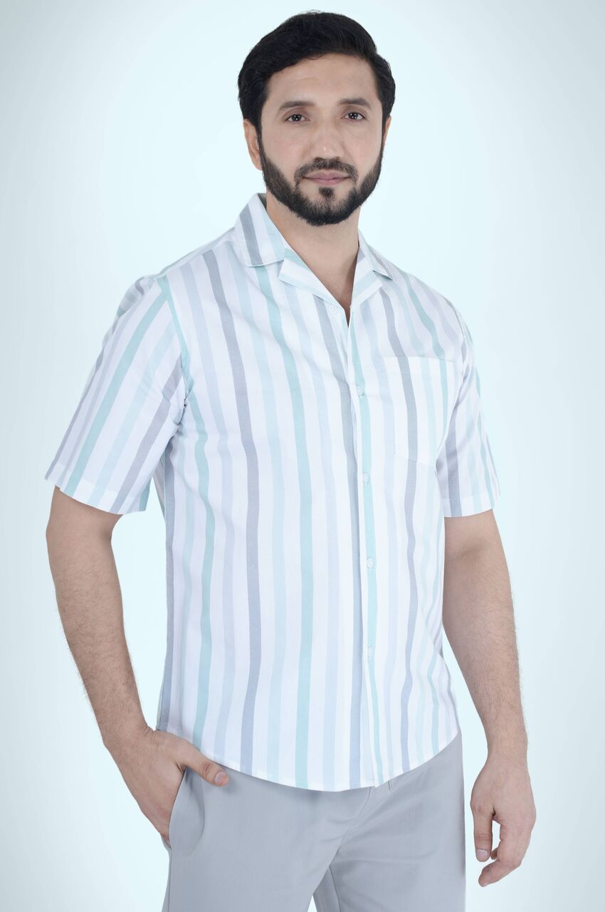 Mumbai, Clothing & Accessories, INR 530,  White Casual Shirt For Men: Get The Fit Right In 10 Seconds
