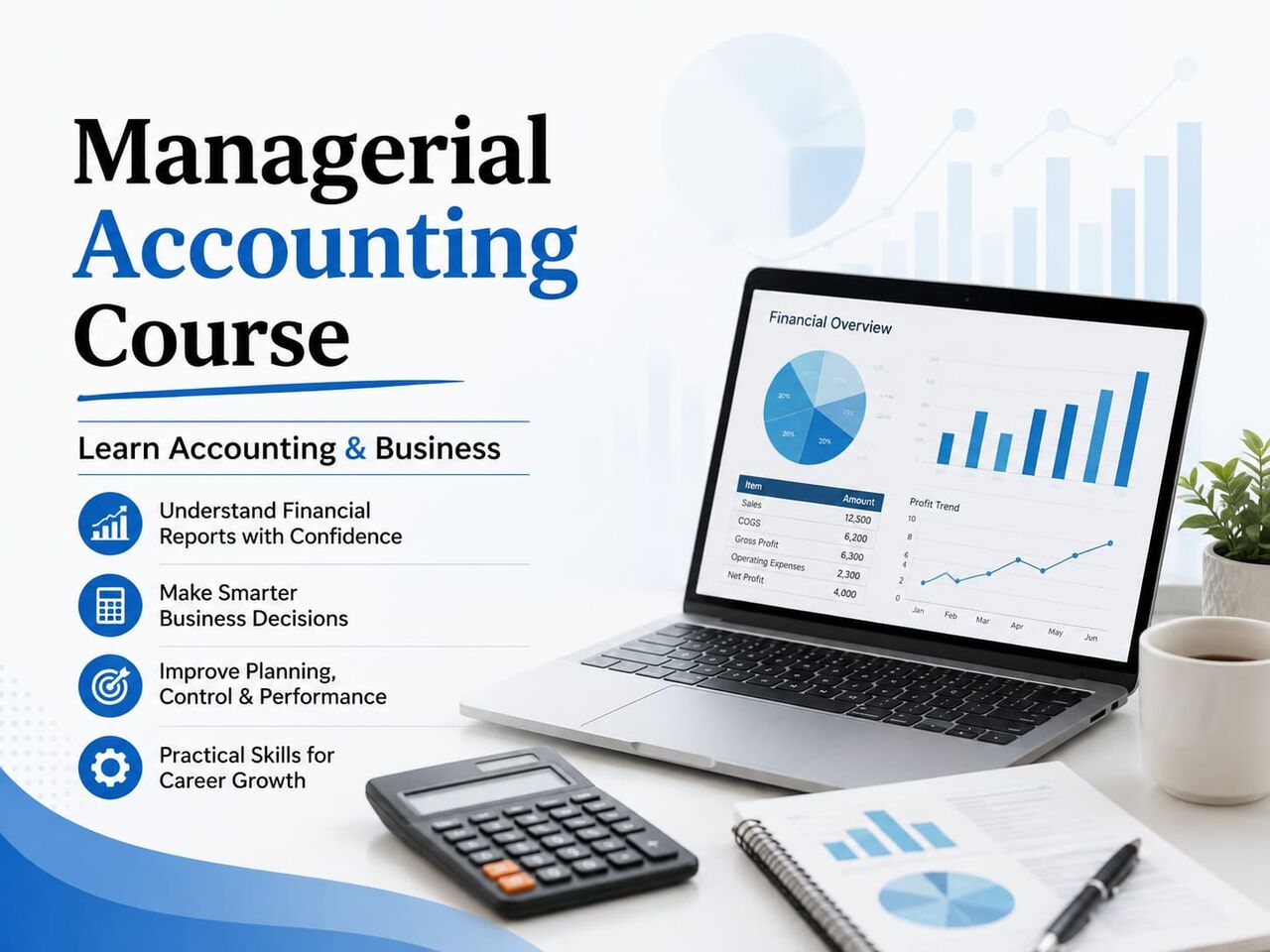 New York, Education, Managerial Accounting Course | Learn Accounting & Business