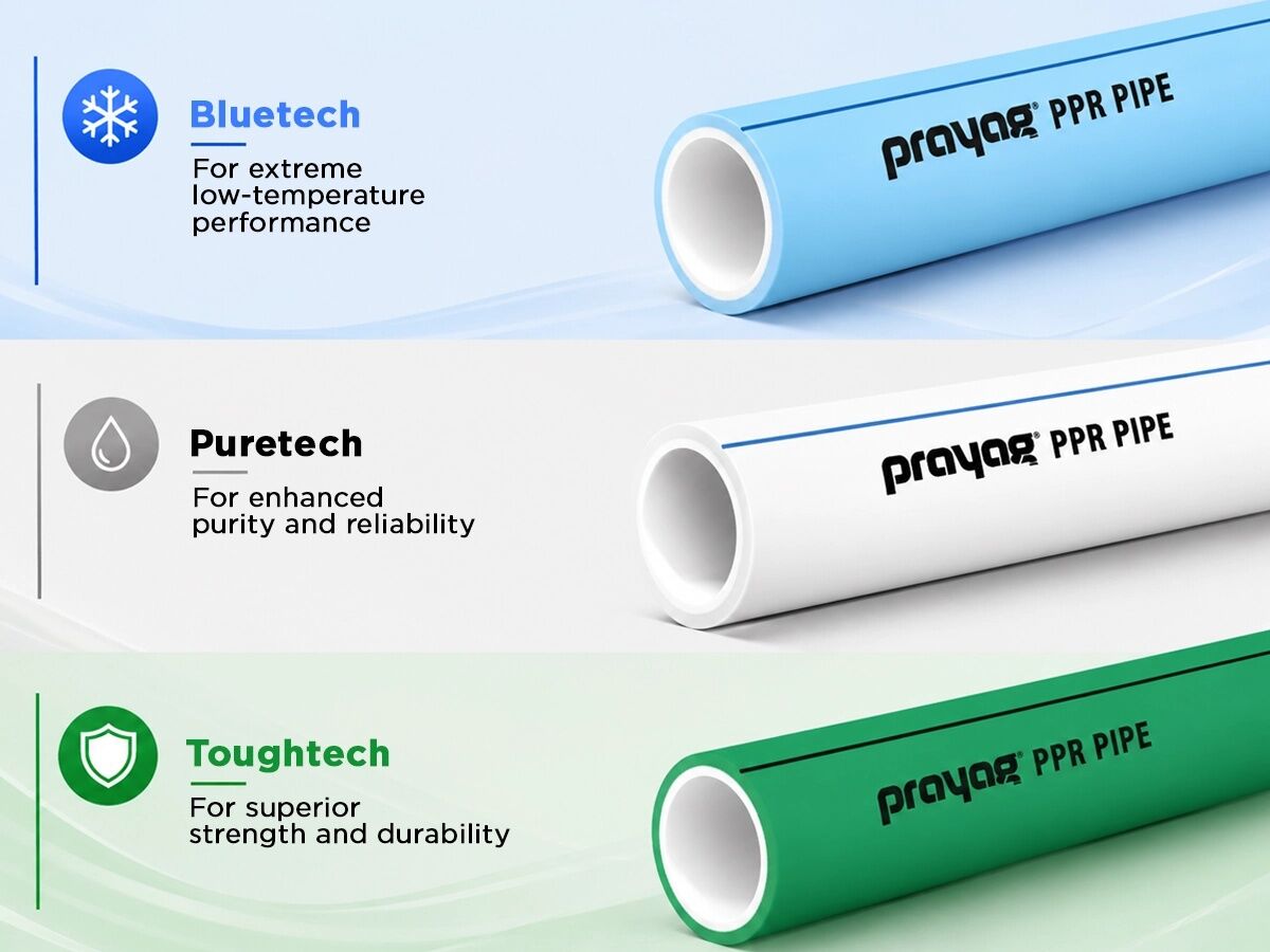 Mumbai, Electrical & Plumbing, Buy PPR Pipes And Fittings From Prayag
