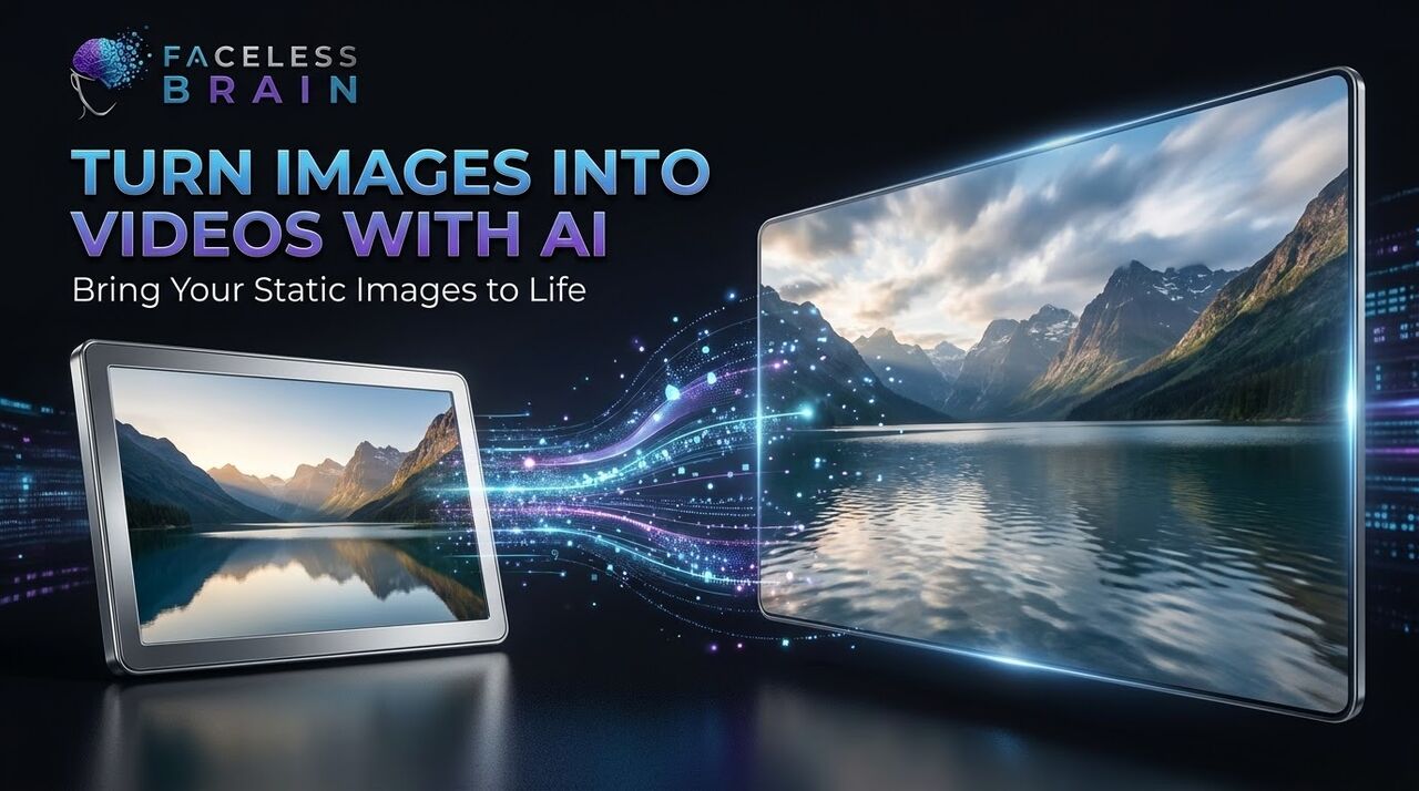 Noida, Web Design & Development, Turn A Single Image Into A Video With AI