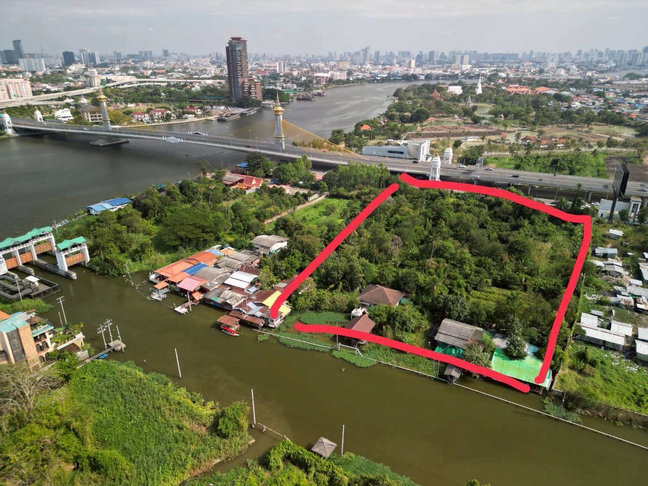 Bangkok, Real Estate For Sale, THB 254147500,  6 BR,  4378 Sq. Feet,  ขายที่ดินเปล่า 10 ไร่ 3 งาน 78.5 ตร.ว. ใต้สะ