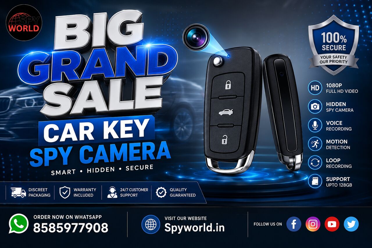 New Delhi, Electronics, INR 3850,  Car Key Spy Camera Shop In Kalkaji &ndash; Best Offers At Spy World