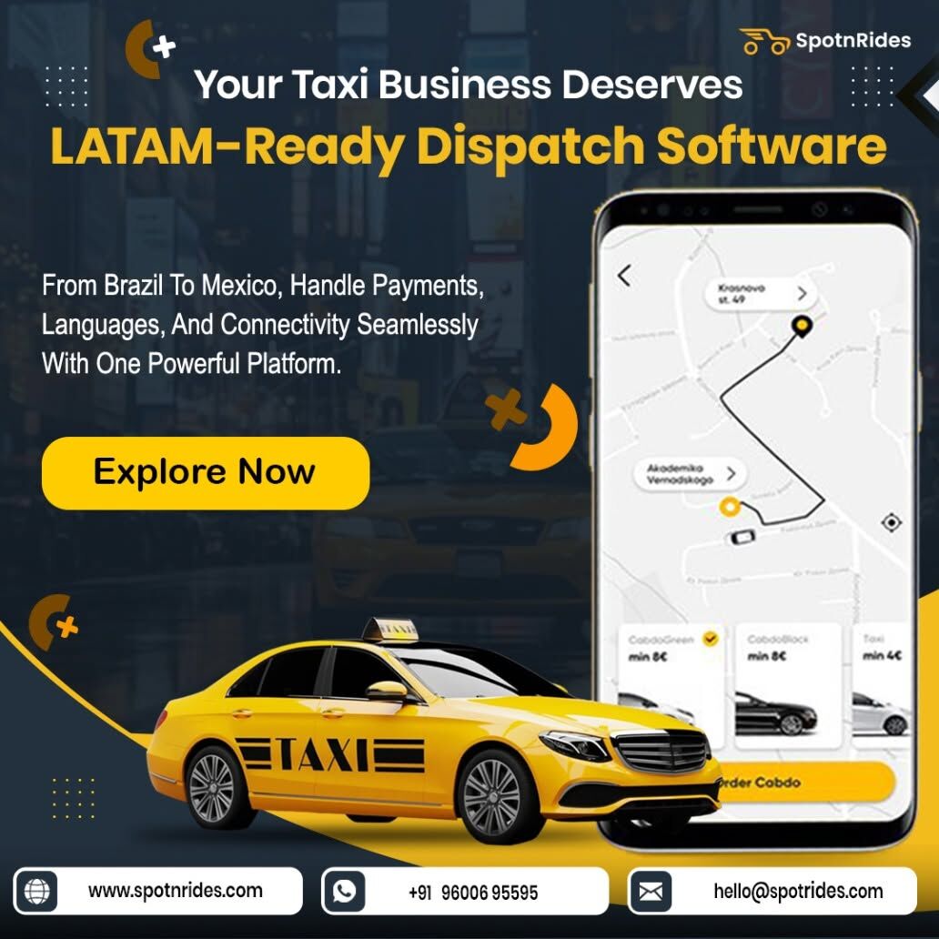 Rio de Janeiro, Software Development, Transform Your Taxi Business With Smart Taxi Dispatch Software