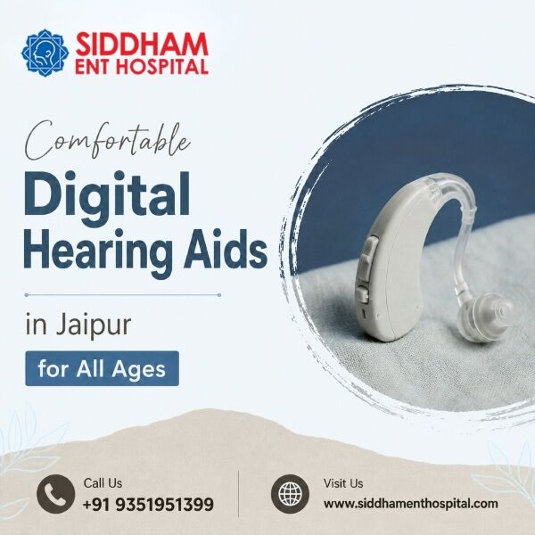 Jaipur, Health, Comfortable Digital Hearing Aids In Jaipur For All Ages