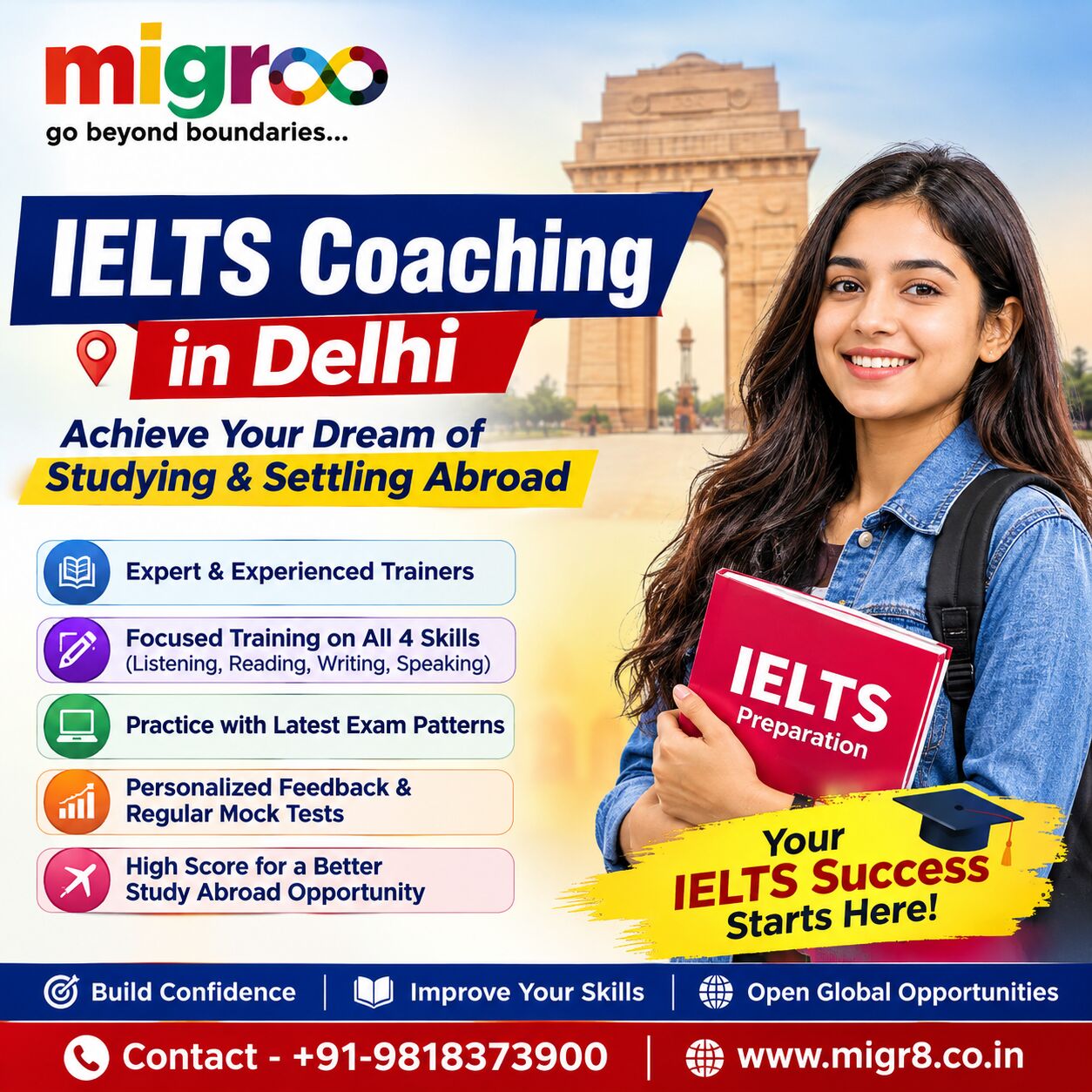 Rohini, Free Items, Ielts Coaching In Delhi